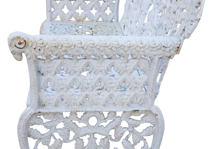 Biscottini PANCHINA IN GHISA L110XPR56XH86 CM Robusta stabile panca Offerta Speciale