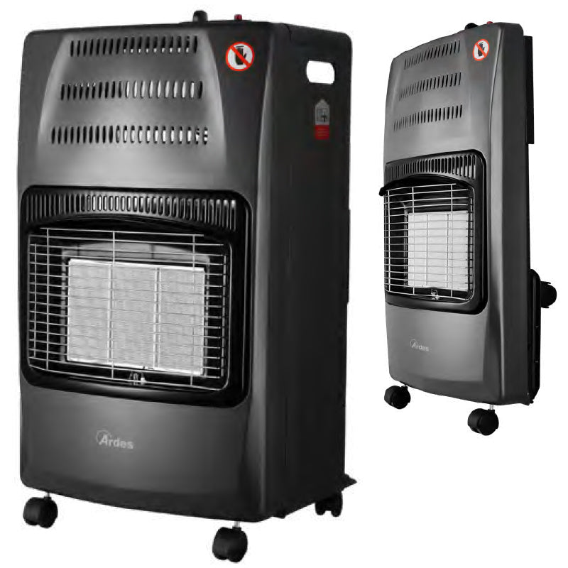 ARDES BOXER FLEX (AR383) - STUFA A GAS RICHIUDIBILE - RAGGI INFRAROSSI - 3 LIVELLI