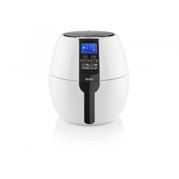 Nova Friggitrice Ad Aria Xl 3,2lt 1500w Display Lcd Bianco
