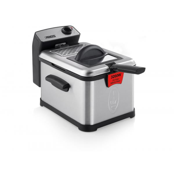 Princess Friggitrice A Olio Superior 3lt Acciaio Inox 3200w
