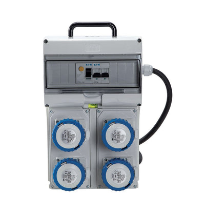 Quadro Elettrico KEY BOX 2 ASC IP65 4 prese 2P+T 16A Cavo 1,5m 3kW