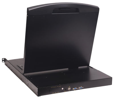 Console KVM USB/PS2 con LCD 19'' da Rack 19'' Dual Rail