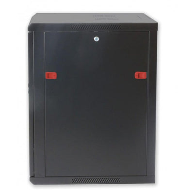 Armadio Rack 19'' a muro 12 unità sezione unica prof. 600mm Nero