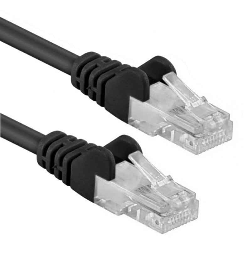 Cavo di rete Patch in Rame Cat. 6A Nero UTP 50m