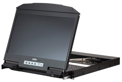 Console KVM USB HDMI DVI VGA con LCD da rack 19'', CL3800