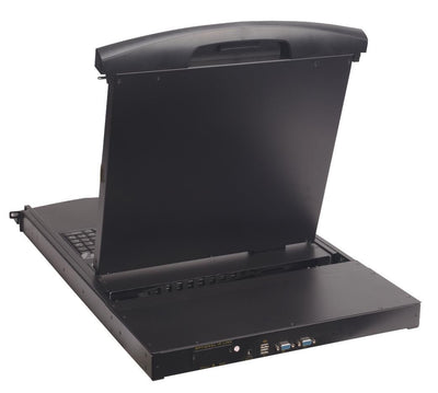Console KVM USB/PS2 con LCD 17'' da Rack 19'' Dual Rail