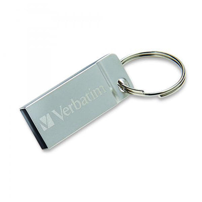 Memoria Pendrive Verbatim Metal Executive - 16 Gb - USB 2.0 - Win/Mac - Argento