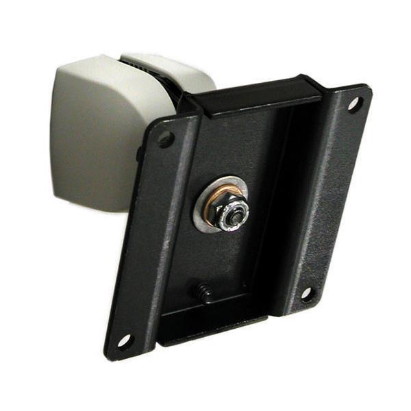 Serie 100 montaggio diretto a parete - snodo singolo - nero / grigio - per LCD inf. 22,9"