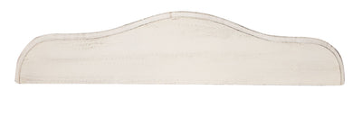 Biscottini MENSOLA A MURO IN LEGNO FINITURA BIANCO ANTICATO L59XPR13XH14 cm Made in Italy