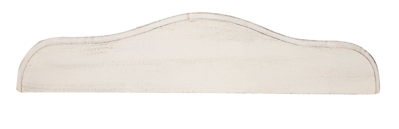 Biscottini MENSOLA A MURO IN LEGNO FINITURA BIANCO ANTICATO L59XPR13XH14 cm Made in Italy