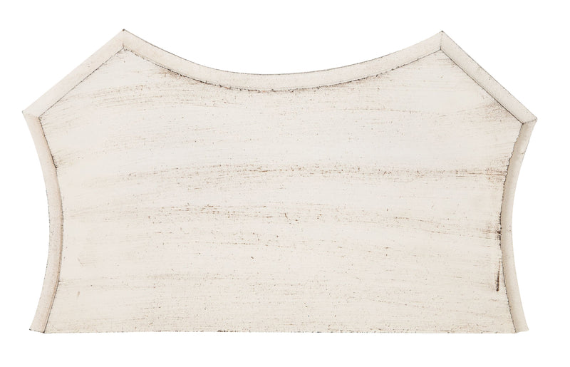 Biscottini MENSOLA A MURO IN LEGNO FINITURA BIANCO ANTICATO L39XPR24XH37 cm Made in Italy