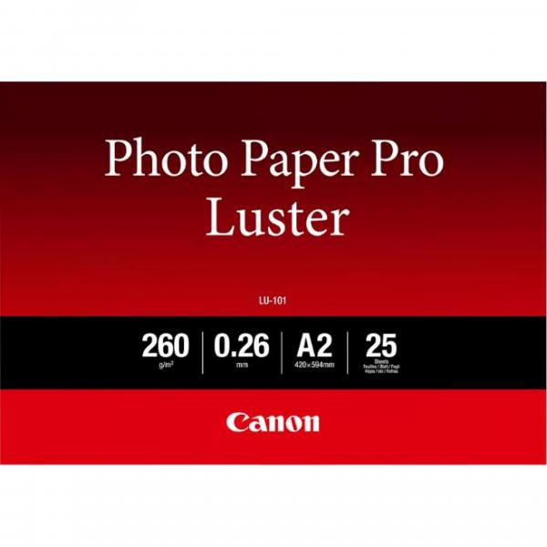 Canon Photo Paper Pro Luster LU-101 - Glanz - 260 Mikron - A2 (420 x 594 mm)