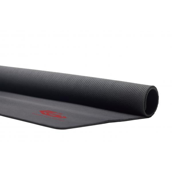 Tappetino per mouse - Superficie in tessuto a prova di usura - Fondo in gomma naturale antiscivolo - dimensione 200 x 250 mm (S) - Nero