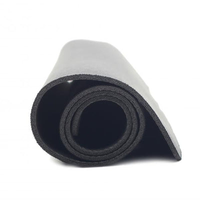 Tappetino per mouse - Superficie in tessuto a prova di usura - Fondo in gomma naturale antiscivolo - dimensione 200 x 250 mm (S) - Nero