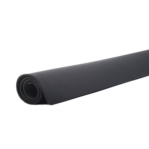Tappetino per mouse - Superficie in tessuto a prova di usura - Fondo in gomma naturale antiscivolo - dimensione 200 x 250 mm (S) - Nero