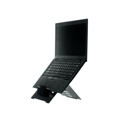 Riser supporto portatile nero, 135 - 220 mm, 30 - 57, Alluminio, Nero