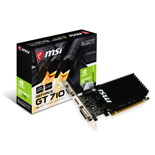 MSI GEFORCE GT 710 2GB 2GD3H LP - SCHEDA VIDEO (V809-2000R)