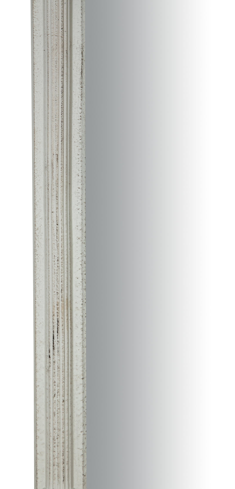 Biscottini SPECCHIERA DA PARETE LEGNO FINITURA BIANCO ANTICATO MADE IN ITALY L45XPR5XH82