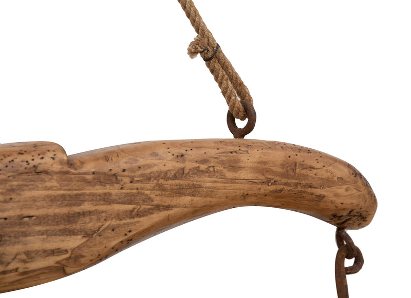 Biscottini Giogo in legno massello di tiglio finitura naturale .Made in Italy dimensioni