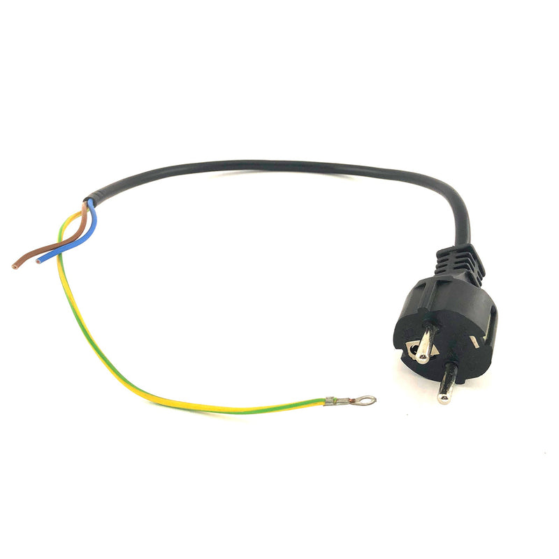 Cavo PVC nero 20CM 3x1 C/spina dritta