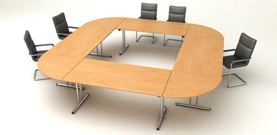 Angolo a 90 per unione scrivanie per creazione postazioni lavoro ad "L"