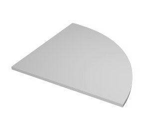 Angolo a 90 per unione scrivanie per creazione postazioni lavoro ad "L"