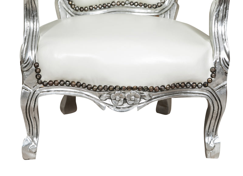 Biscottini POLTRONA DA BAMBINO STILE FRANCESE LUIGI XVI IN LEGNO MASSELLO DI FAGGIO XVI,