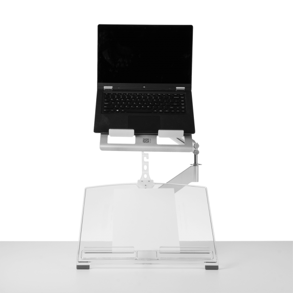 R-Go Tools R-Go Morelia Supporto portatile, Supporto tablet, argento (R-Go Morelia - komponenter til monteri)