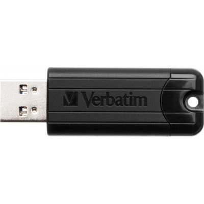 Memoria Pendrive Verbatim PinStripe - 128 Gb - USB 3.0 - Colore Nero