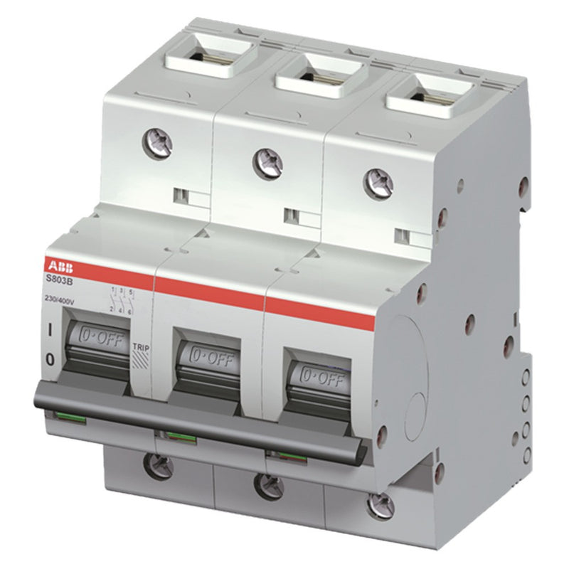 Interruttore magnetotermico 3P 4,5MOD.125A curva c 16kA Abb