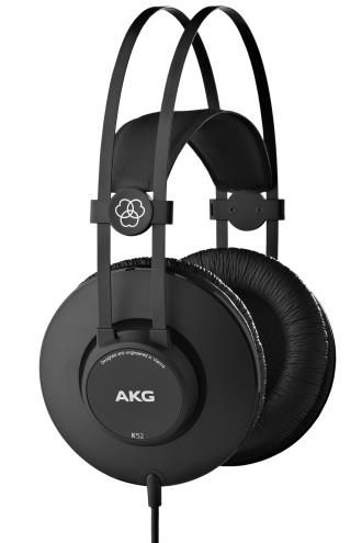 Akg Cuffie A Filo Professional K52 Nero