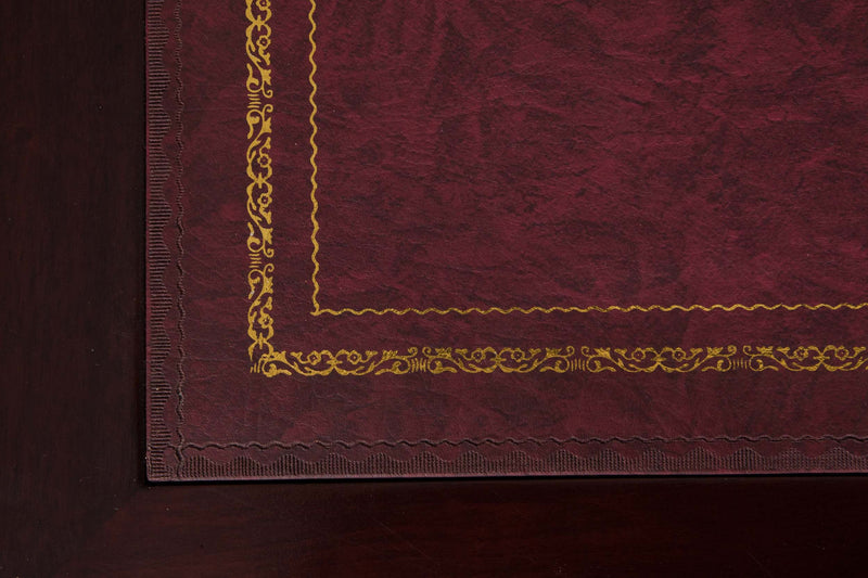 Biscottini Scrivania scrittoio in legno massello di mogano finitura noce 126x65x75 cm