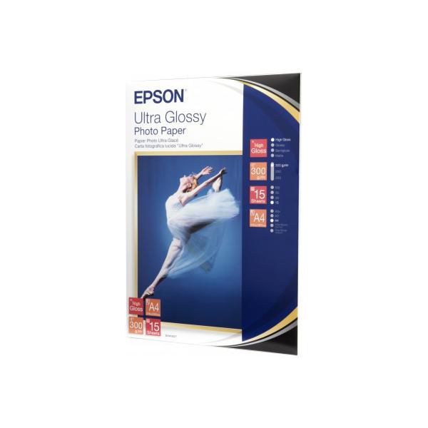 Epson Ultra Glossy Photo Paper - A4 - 15 Fogli