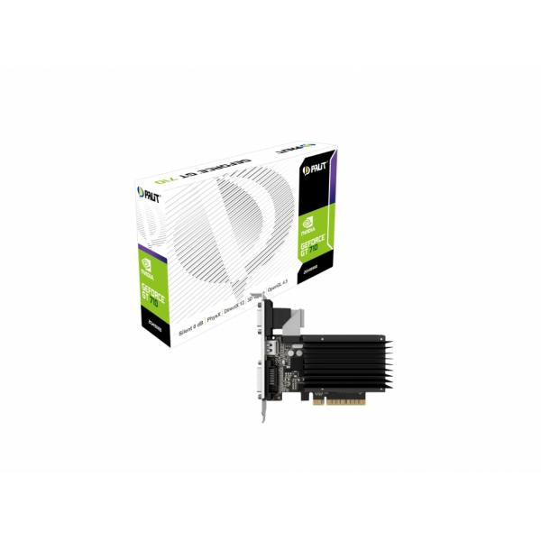 Palit Vga Gt710 2gb Vga/dvi/hdmi Gddr3 Neat7100hd46h-2080h