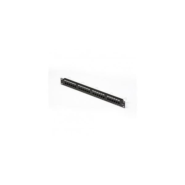 Panello Patch 24 porte - UTP/FTP standard 19 - Compatibile con standard EIA/TIA 568 - CAT6