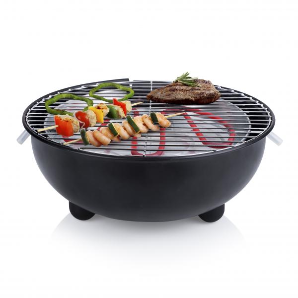 BARBECUE ELETTRICO 30CM 1250W TRISTAR BK