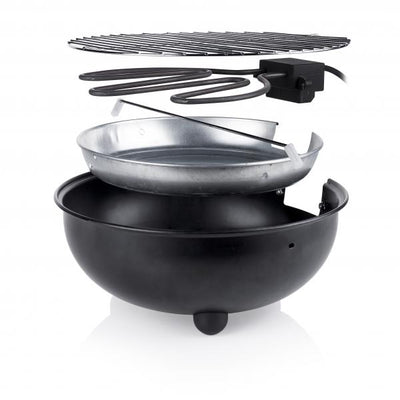 BARBECUE ELETTRICO 30CM 1250W TRISTAR BK