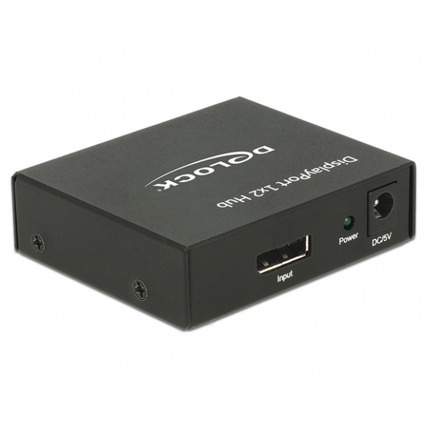 DeLOCK 87691 ripartitore video DisplayPort 2x DisplayPort (Delock - video-/audiosplitter - 2 port)