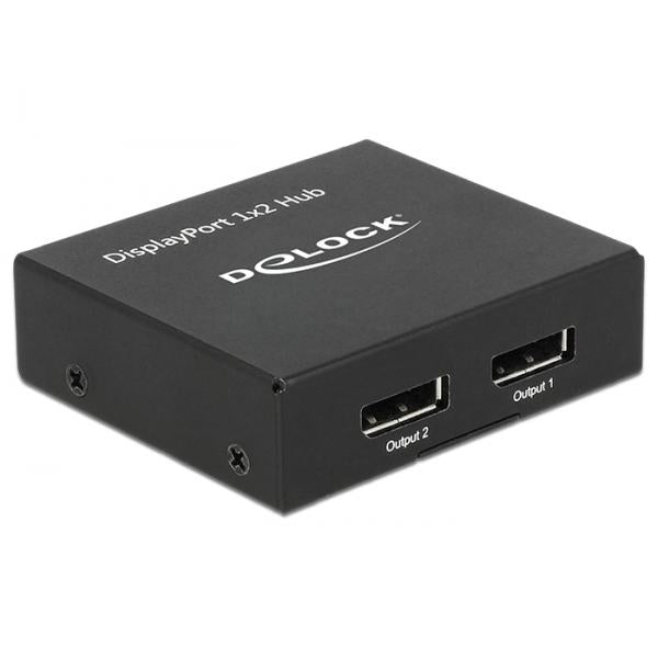 DeLOCK 87691 ripartitore video DisplayPort 2x DisplayPort (Delock - video-/audiosplitter - 2 port)