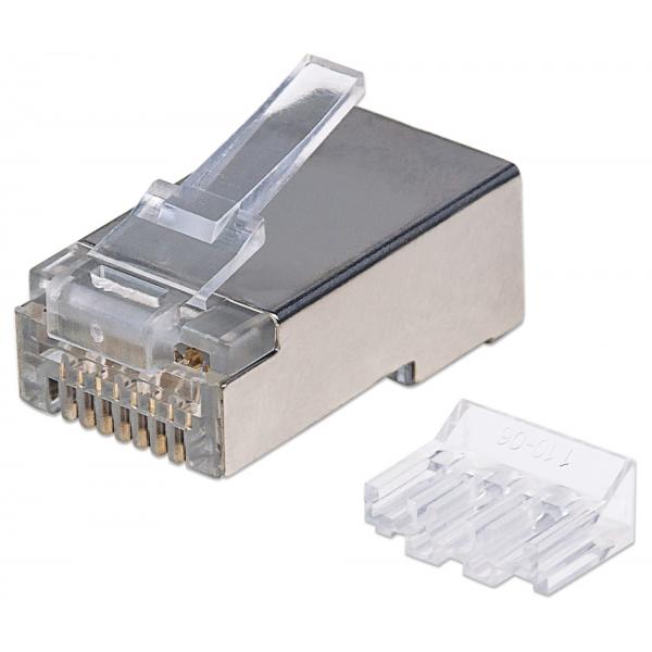 Confezione da 90 Plug Modulari Cat.6A RJ45 STP