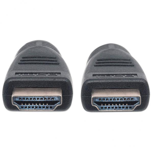 Cavo HDMI CL3 High Speed con Ethernet A/A M/M 10m Nero