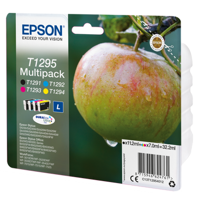 Epson T1295 Multipack - Confezione da 4 - 32,2 ml - Taglia L