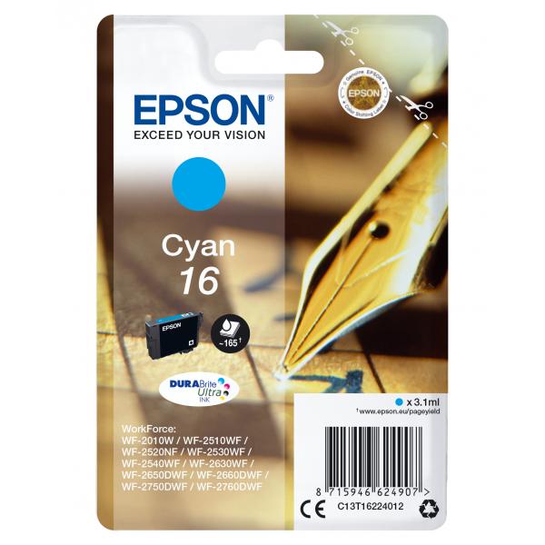 Cartuccia originale Epson 16/penna - per Epson WF - Ciano