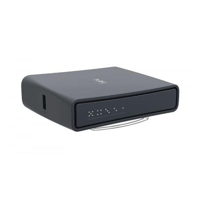 Mikrotik hAP ac lite tower Nero Supporto Power over Ethernet [PoE] (MikroTik hAP AC Lite Router + Access Point [Tower Shape] - RB952UI-5AC2ND-TC [RouterOS L4, UK PSU])