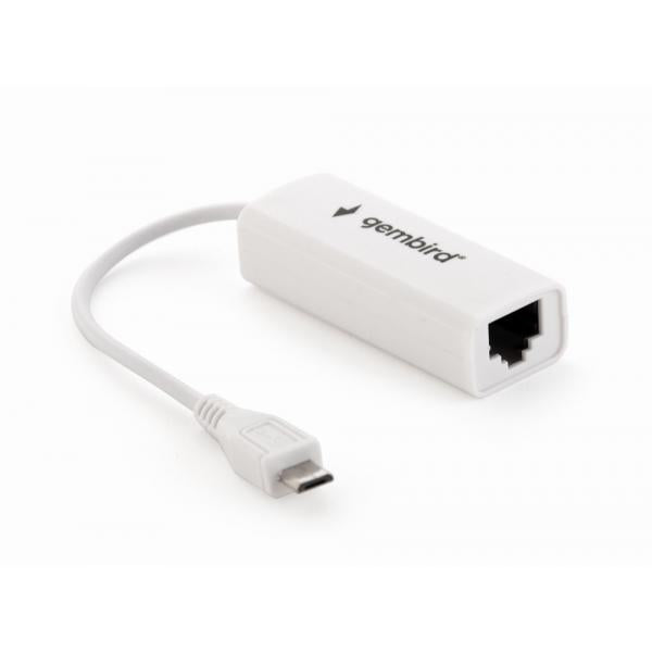 Adattatore Plug&Play micro USB to Lan - 10/100Mbps