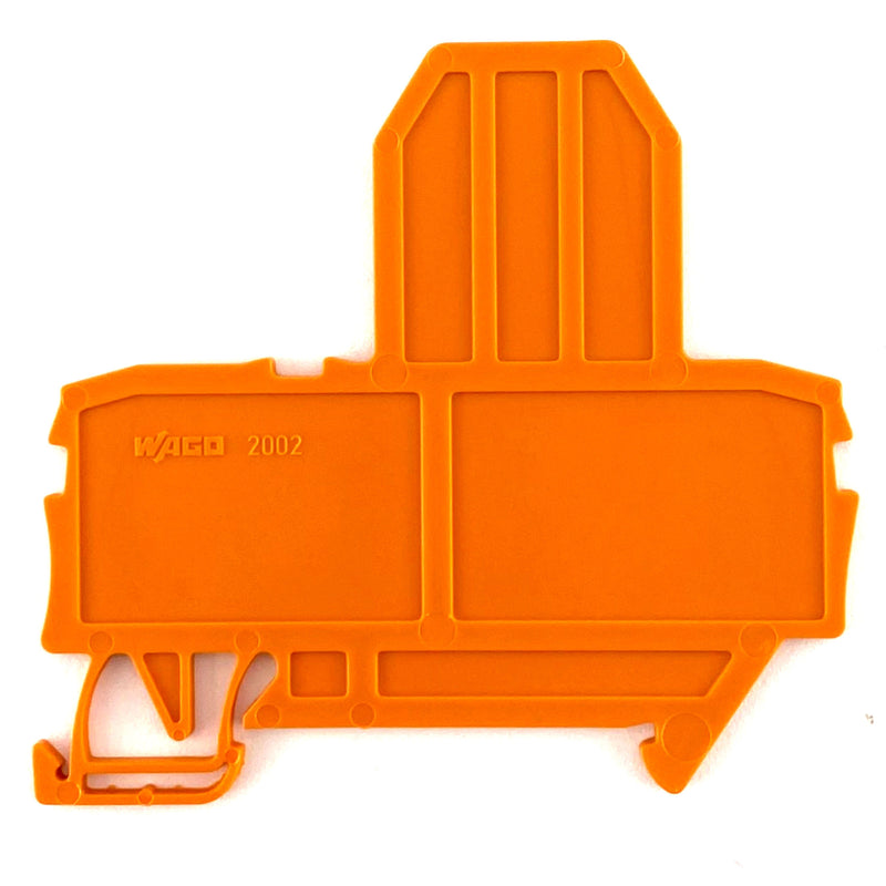 Copertura Arancione per Morsetti Fusibili Wago 2002-992, Spessore 2mm