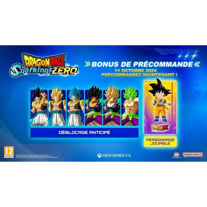 Scintille di Dragon Ball! Zero: serie Xbox