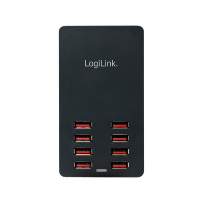 Caricatore da Tavolo a 8 porte USB 44W Nero