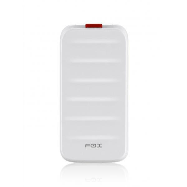 BRONDI FOX (BIANCO) - TELEFONO CELLULARE PER ANZIANI - TORCIA