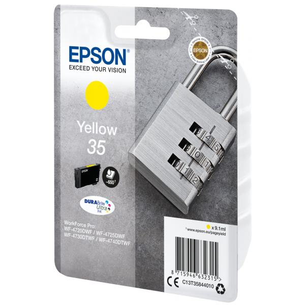 EPSON 35 YELLOW (C13T35844020) - CARTUCCIA ORIGINALE